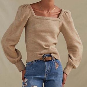 Square Neck Sweater